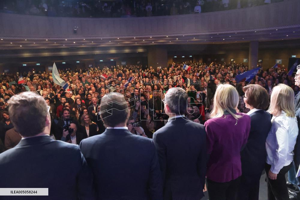 Campaign Launch Meeting for Rachida Dati - Paris