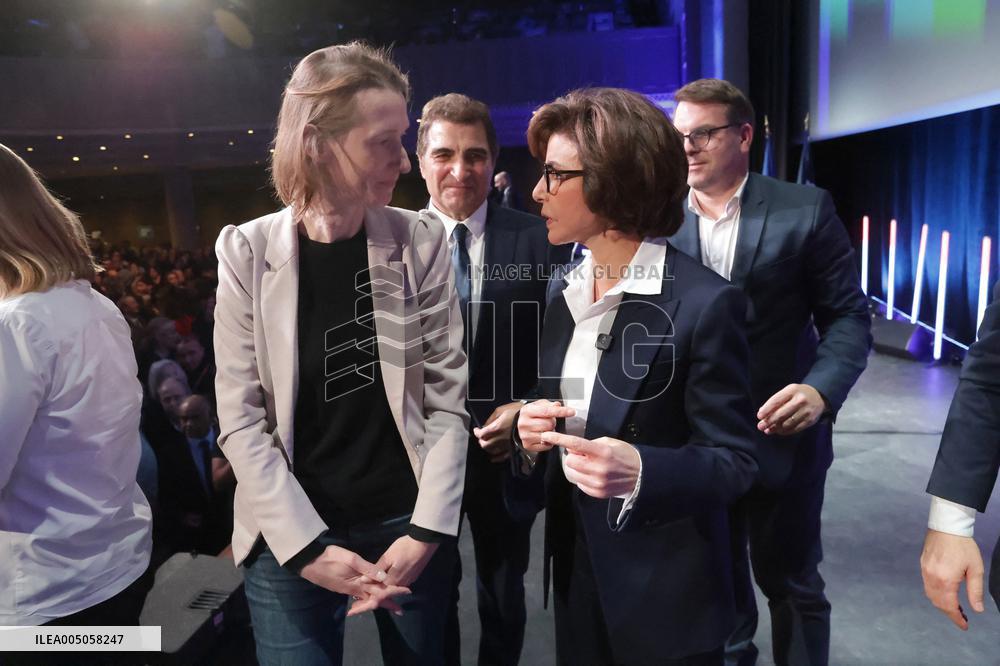 Campaign Launch Meeting for Rachida Dati - Paris