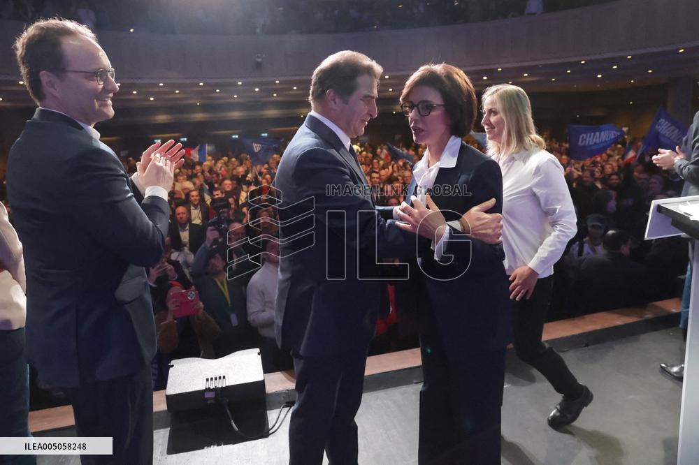 Campaign Launch Meeting for Rachida Dati - Paris