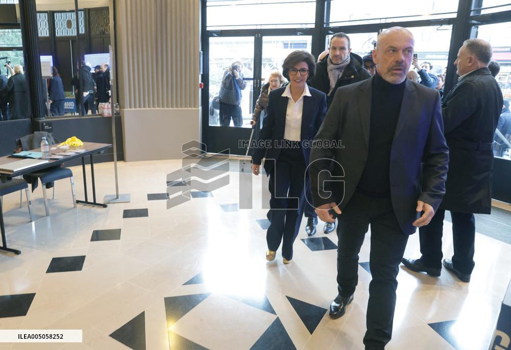 Campaign Launch Meeting for Rachida Dati - Paris