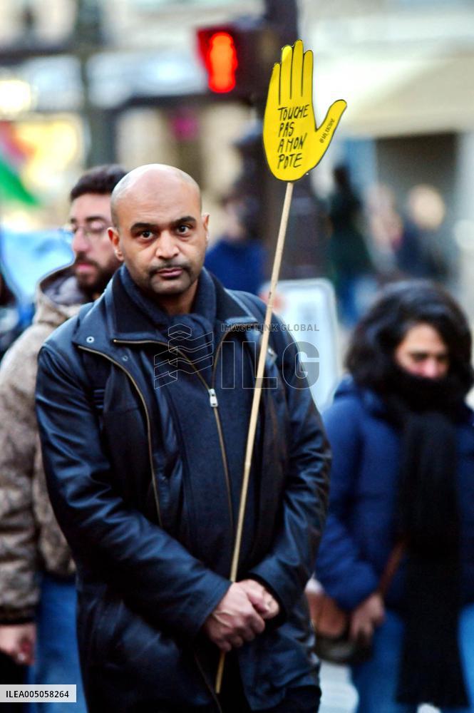 Demonstration Against Repression in Iran - Paris