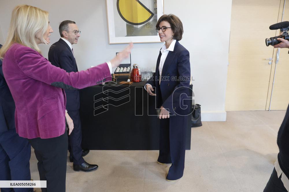 Campaign Launch Meeting for Rachida Dati - Paris