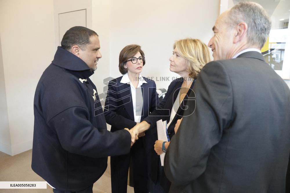 Campaign Launch Meeting for Rachida Dati - Paris