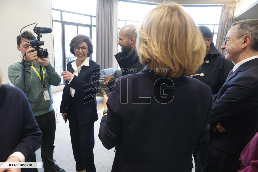 Campaign Launch Meeting for Rachida Dati - Paris
