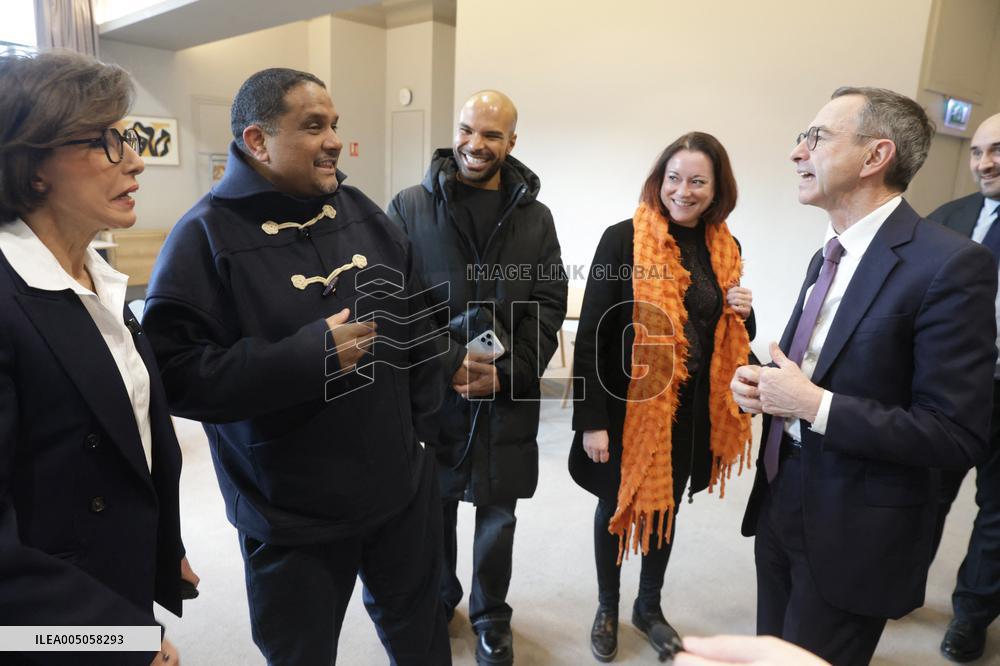 Campaign Launch Meeting for Rachida Dati - Paris