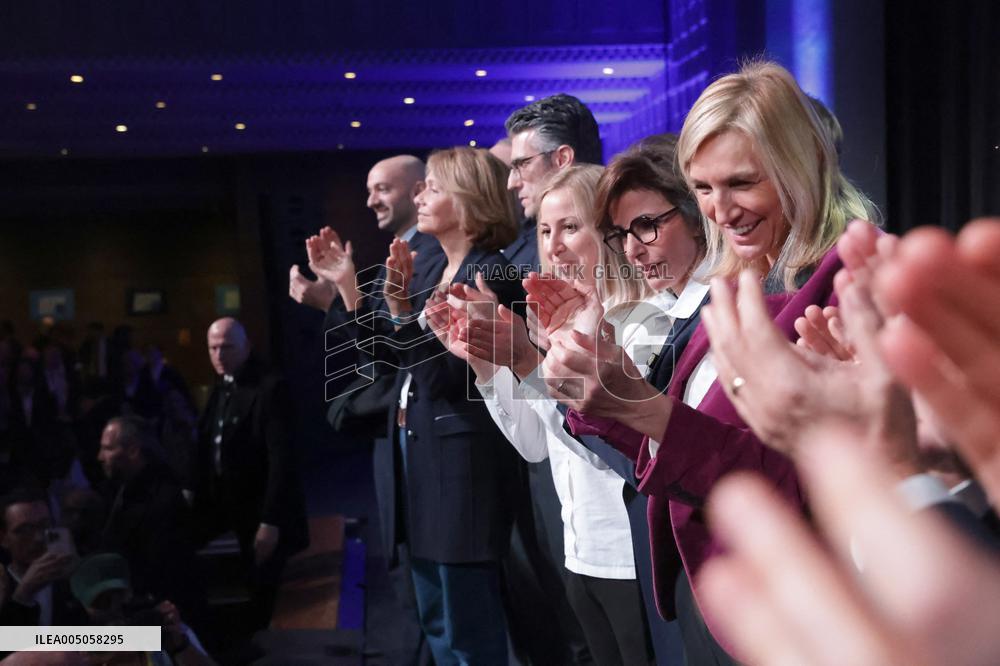 Campaign Launch Meeting for Rachida Dati - Paris