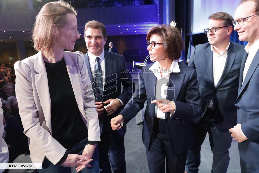 Campaign Launch Meeting for Rachida Dati - Paris