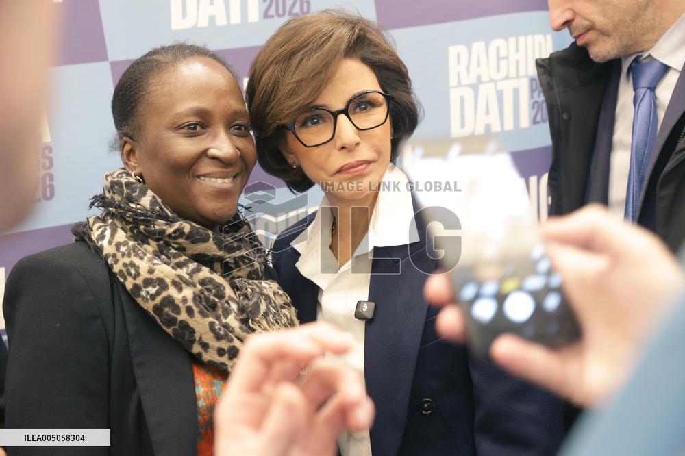 Campaign Launch Meeting for Rachida Dati - Paris