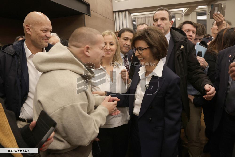 Campaign Launch Meeting for Rachida Dati - Paris