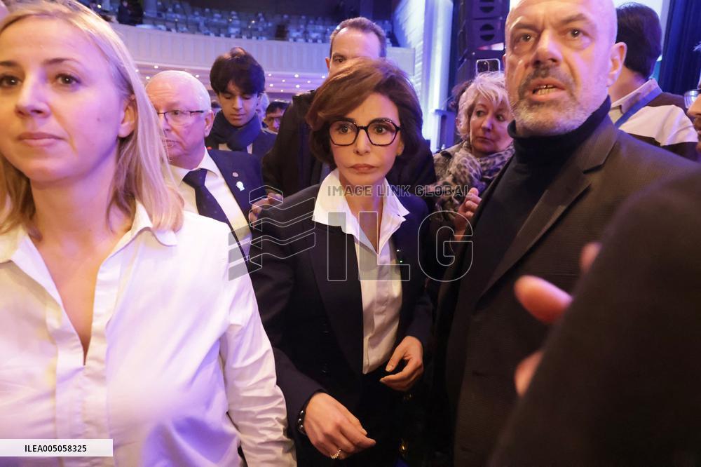 Campaign Launch Meeting for Rachida Dati - Paris