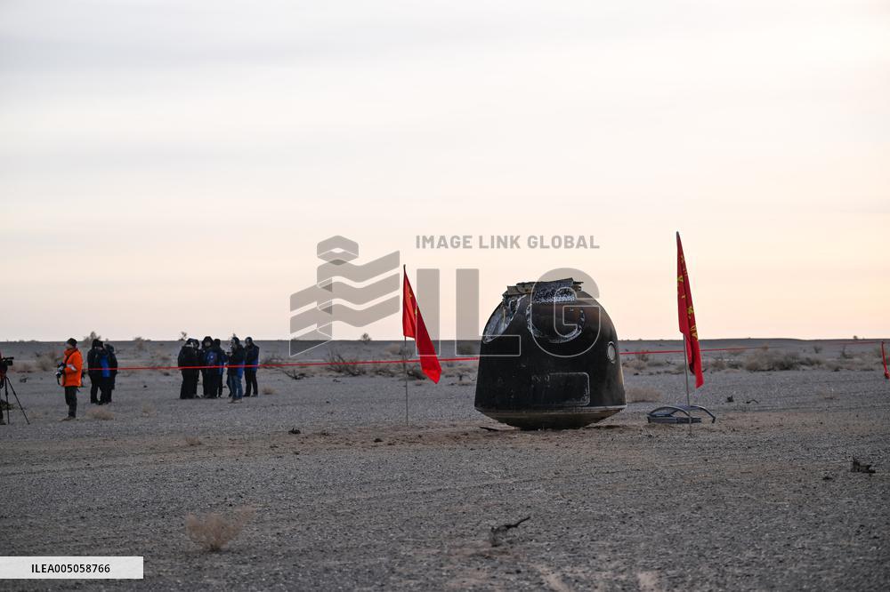 China's Shenzhou-20 Return Capsule Touches Down on Earth