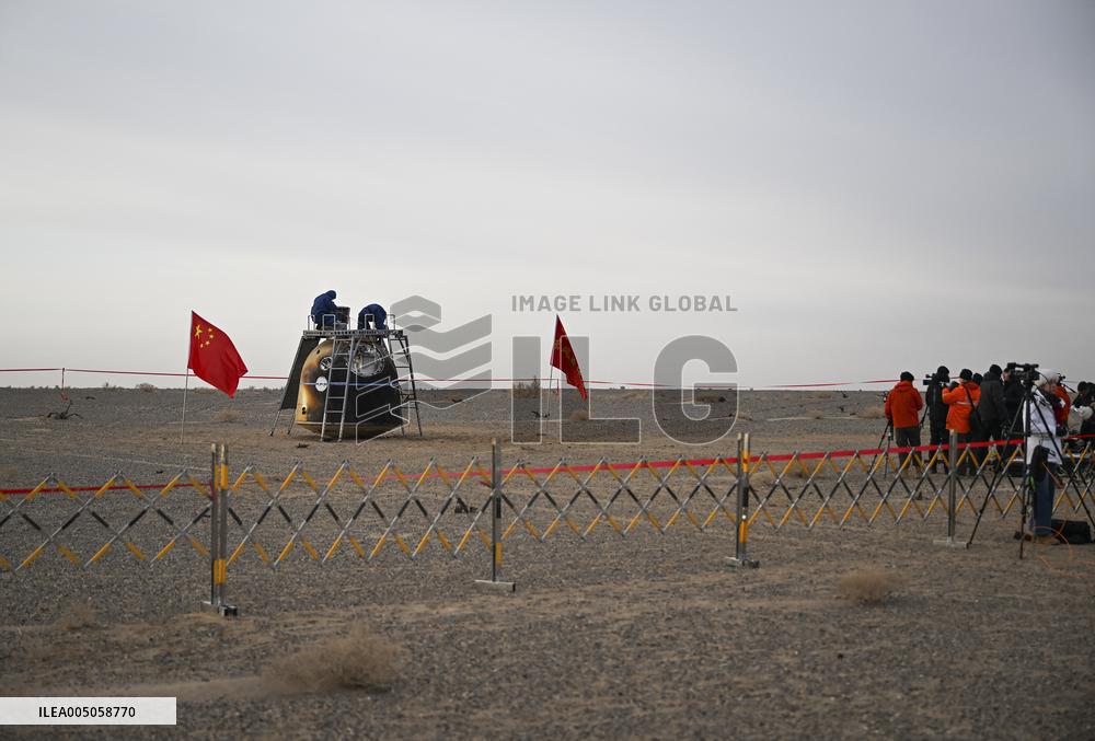 China's Shenzhou-20 Return Capsule Touches Down on Earth