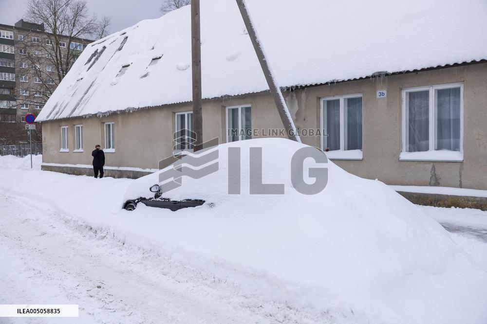 Winter in Estonia