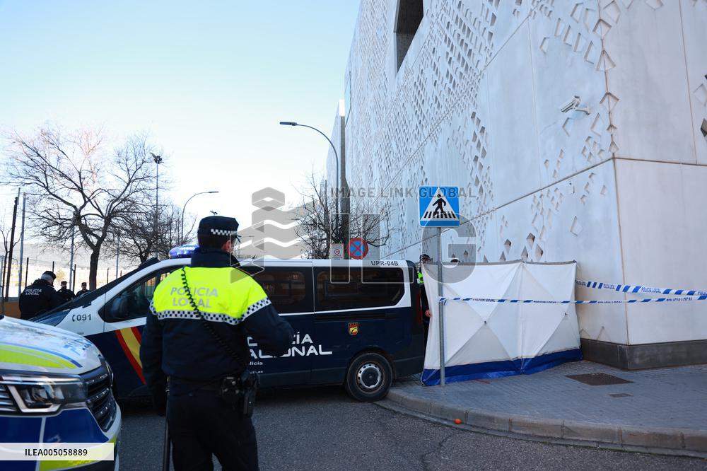 Police Cordon Off Institute For Accident Victims - Cordoba