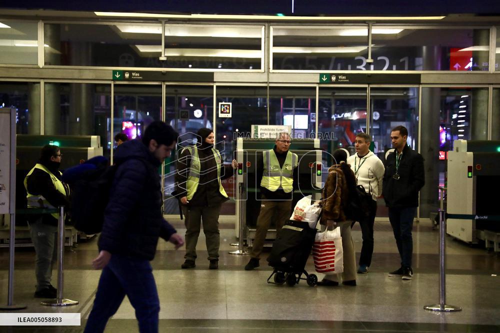 Train Station Affected After Accident in Spain
