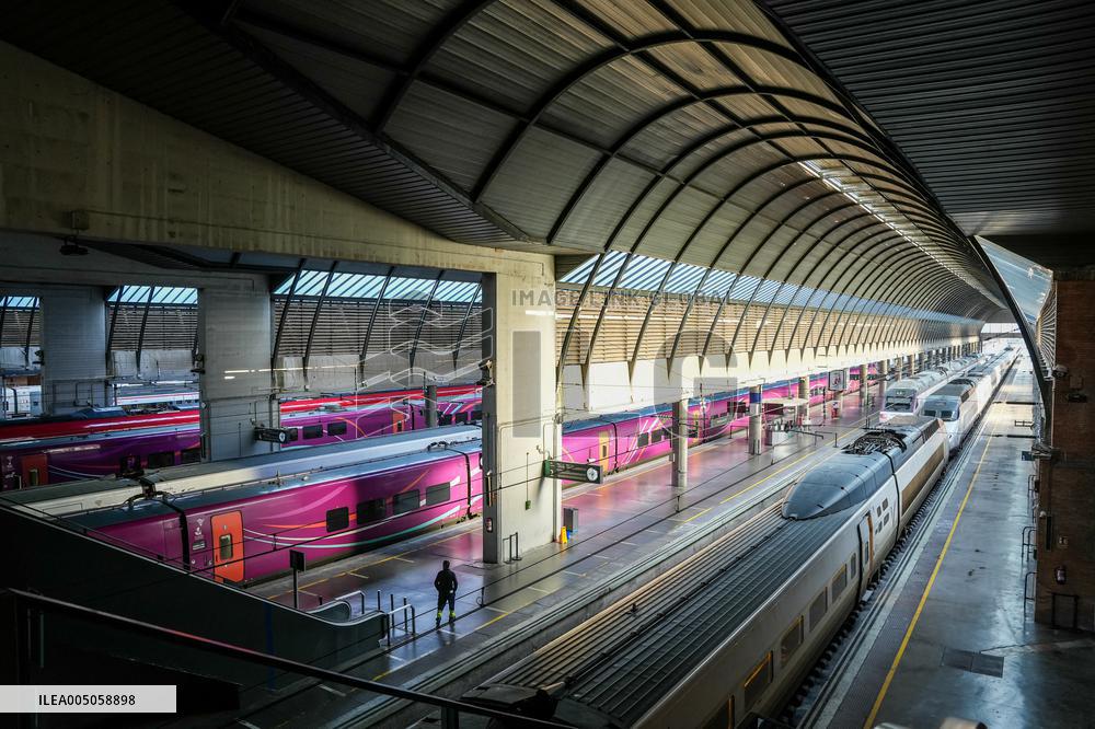 Train Station Affected After Accident in Spain