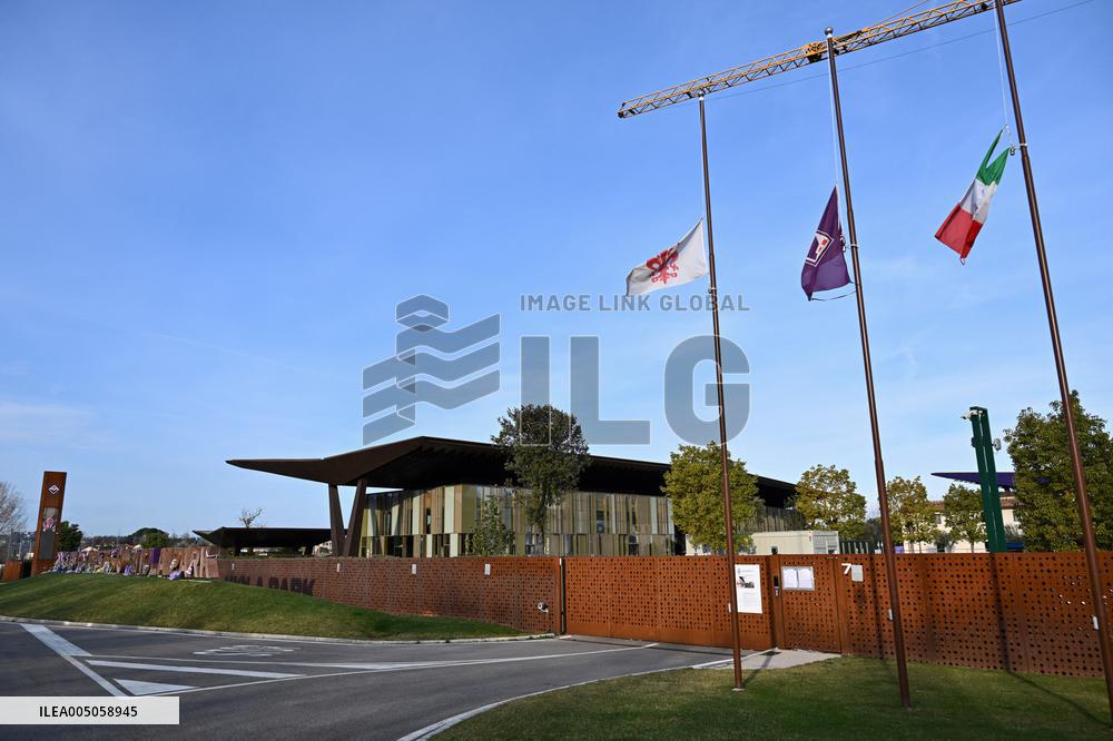 CALCIO - Altro - Tribute in memory of ACF Fiorentina president Rocco Commisso at Viola Park