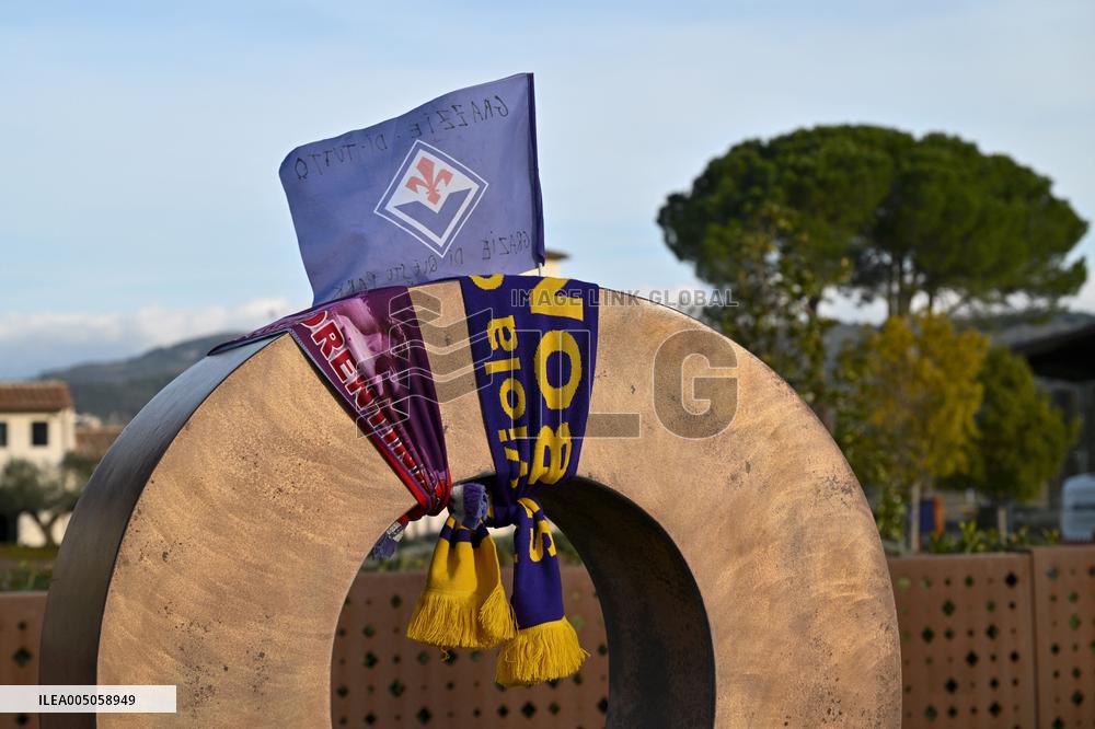 CALCIO - Altro - Tribute in memory of ACF Fiorentina president Rocco Commisso at Viola Park