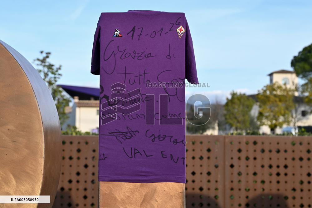 CALCIO - Altro - Tribute in memory of ACF Fiorentina president Rocco Commisso at Viola Park