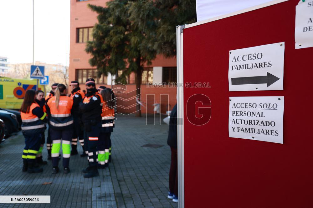 Information Point Moves for Railway Accident Victims - Cordoba