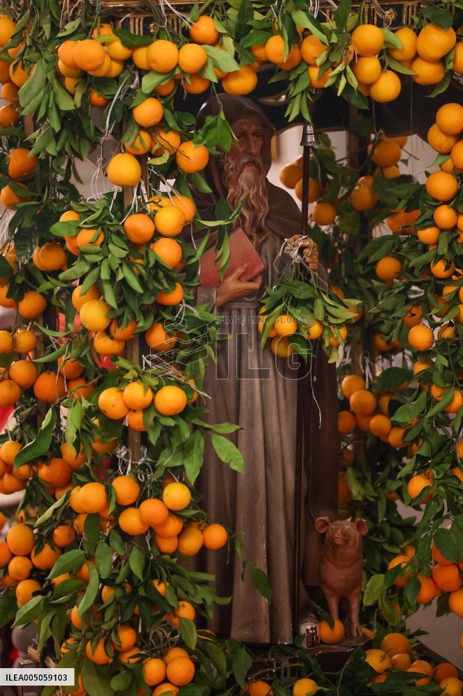 Celebration of The Feast of Saint Anthony Abbot - Corsica