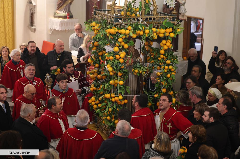 Celebration of The Feast of Saint Anthony Abbot - Corsica
