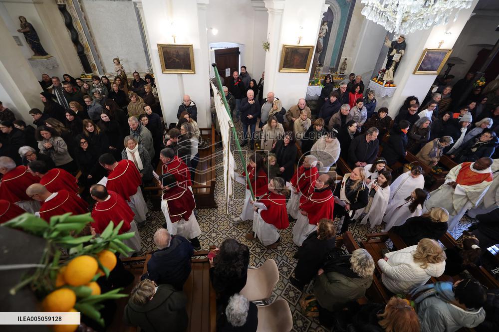 Celebration of The Feast of Saint Anthony Abbot - Corsica