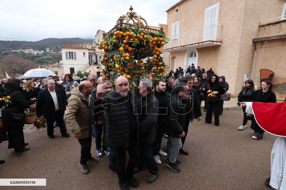 Celebration of The Feast of Saint Anthony Abbot - Corsica