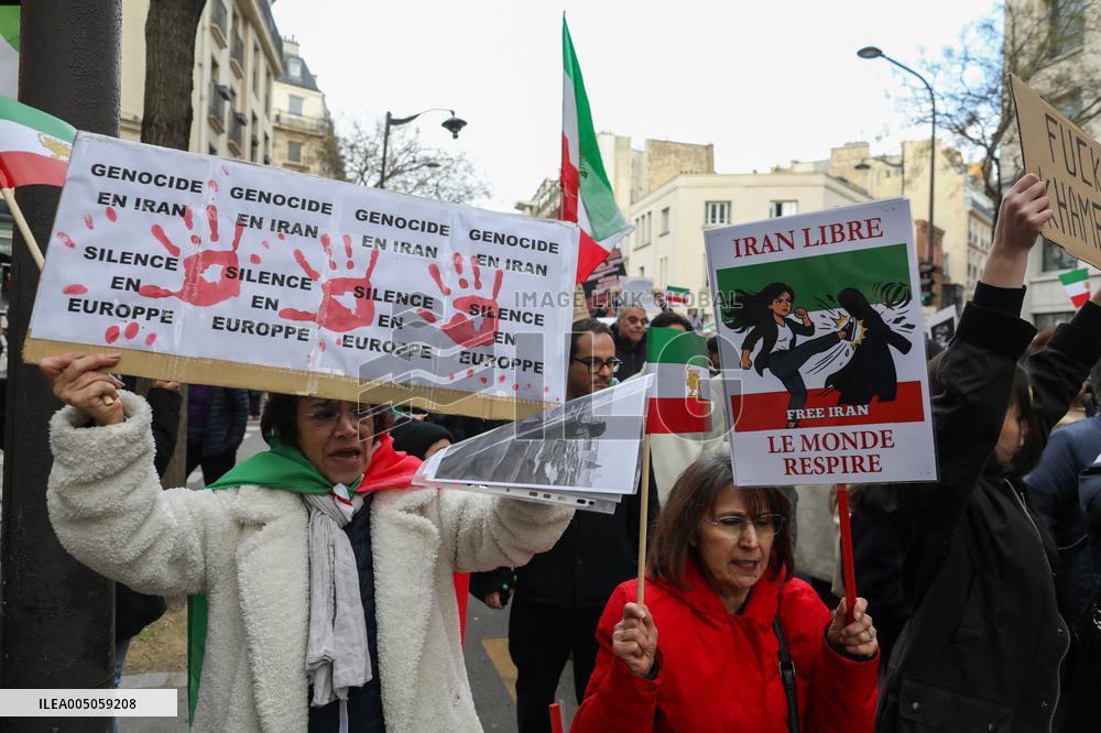 March For Iran - Paris
