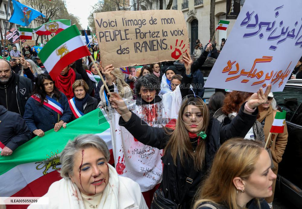 March For Iran - Paris