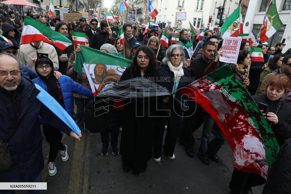 March For Iran - Paris