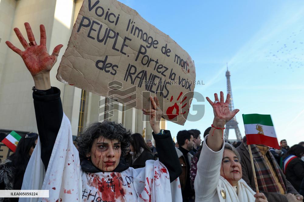 March For Iran - Paris