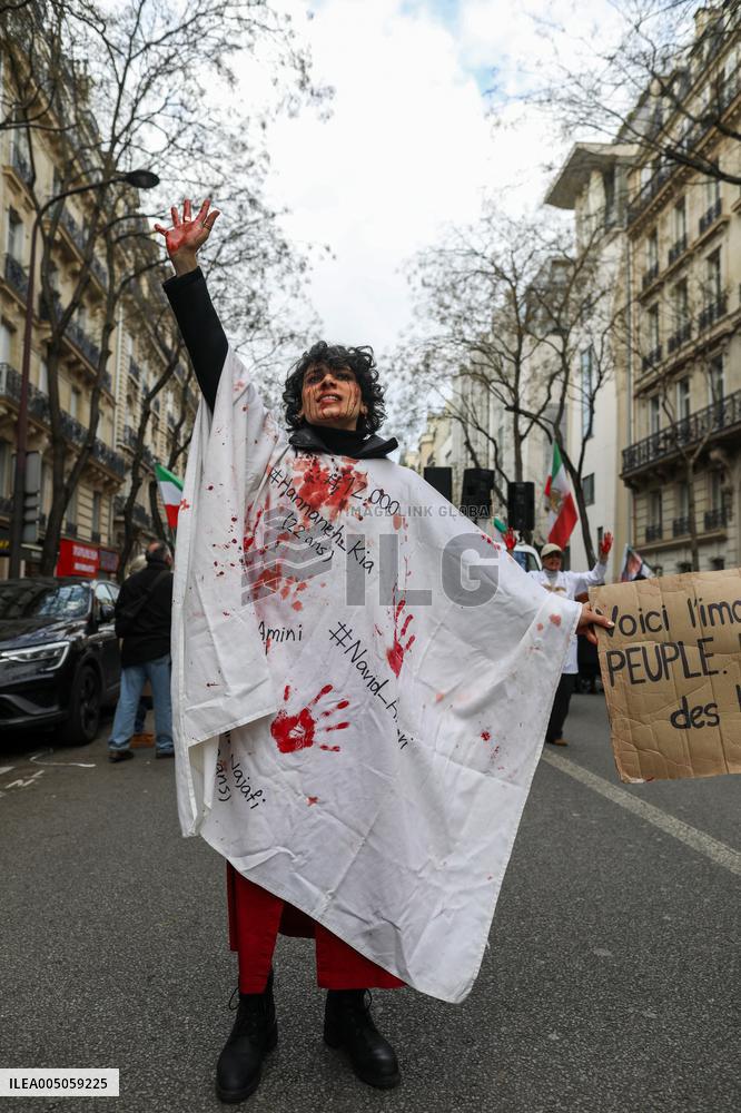 March For Iran - Paris