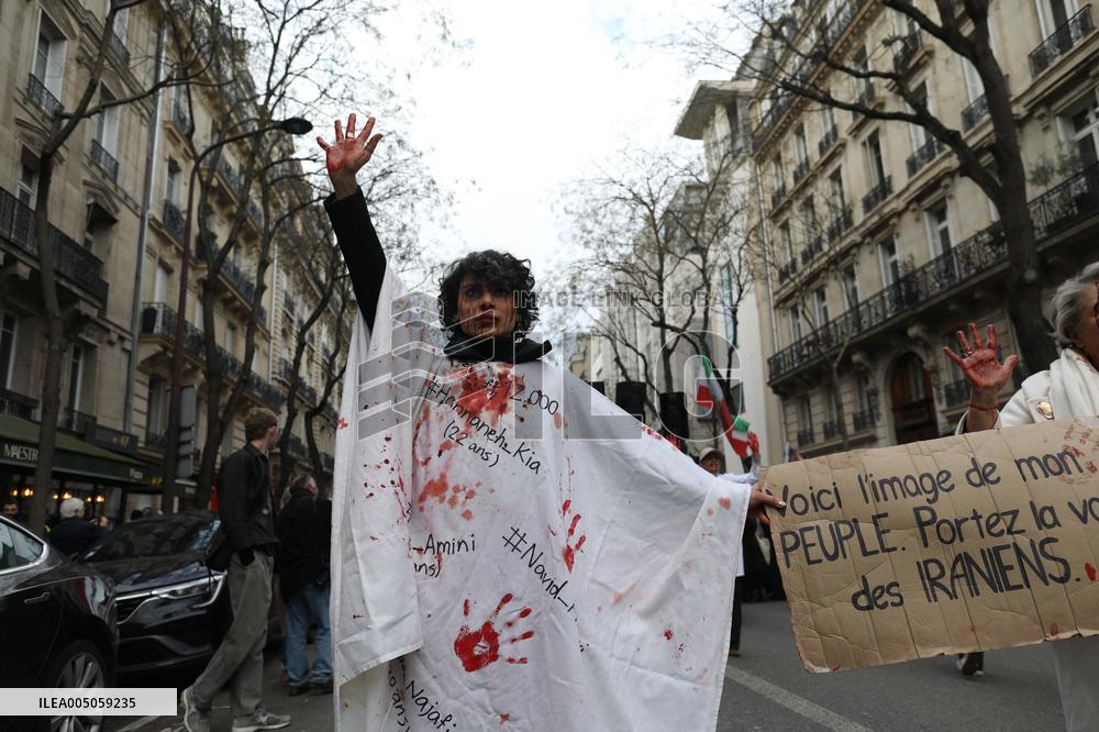 March For Iran - Paris
