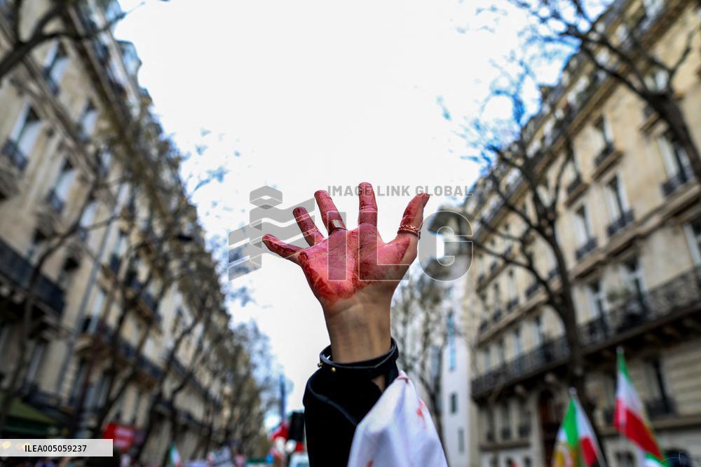 March For Iran - Paris