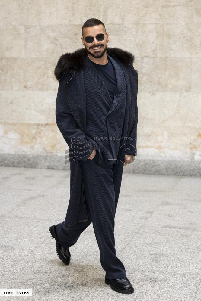 MFW - Menswear Fall/Winter 2026-27 ARMANI Photocall