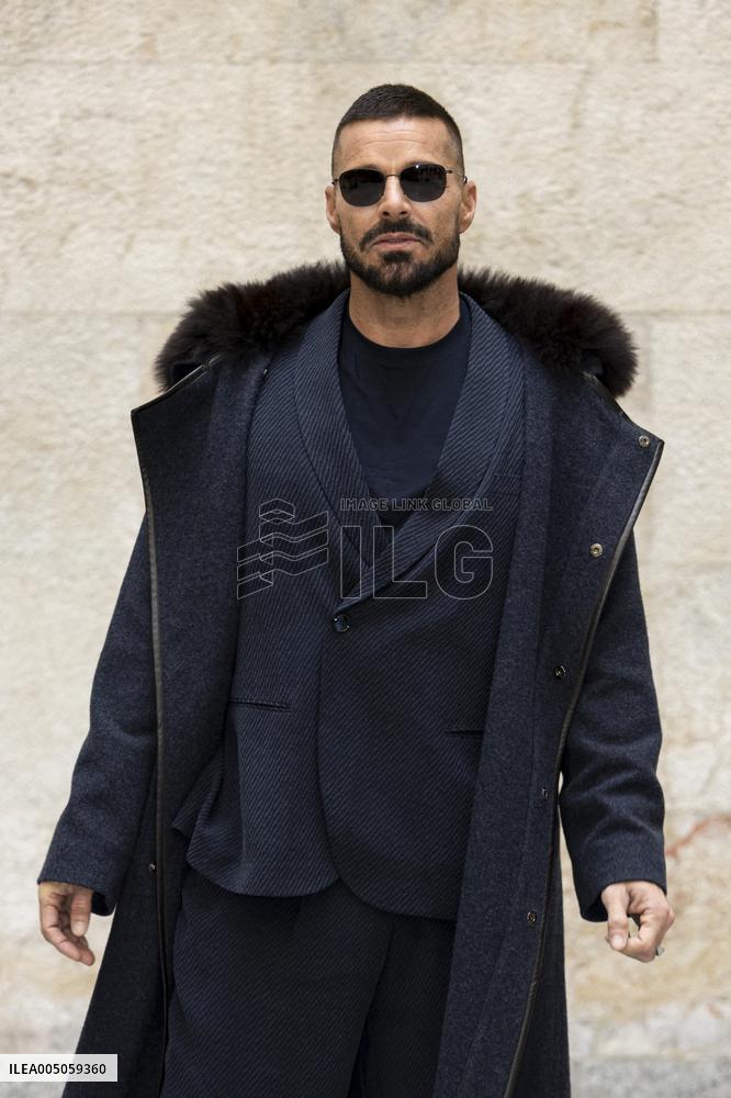 MFW - Menswear Fall/Winter 2026-27 ARMANI Photocall