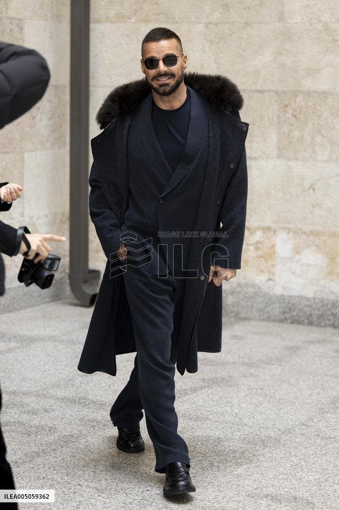 MFW - Menswear Fall/Winter 2026-27 ARMANI Photocall