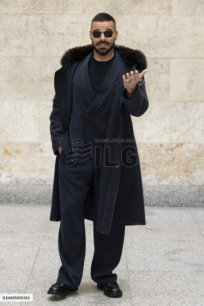 MFW - Menswear Fall/Winter 2026-27 ARMANI Photocall