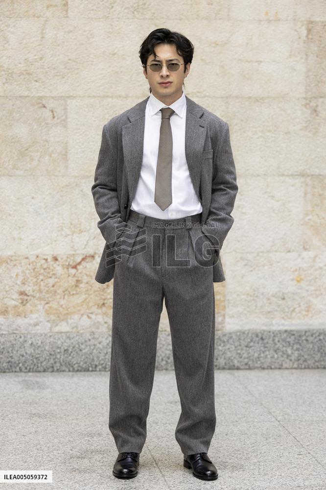 MFW - Menswear Fall/Winter 2026-27 ARMANI Photocall