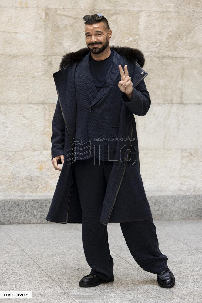 MFW - Menswear Fall/Winter 2026-27 ARMANI Photocall