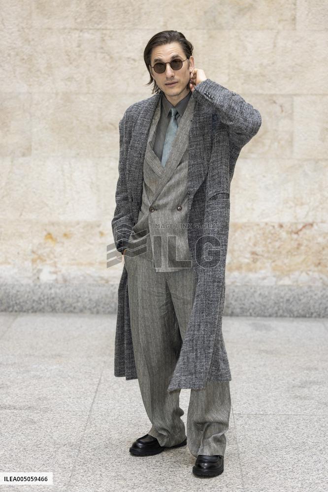 MFW - Menswear Fall/Winter 2026-27 ARMANI Photocall