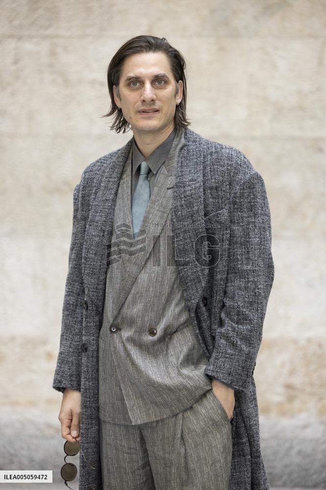 MFW - Menswear Fall/Winter 2026-27 ARMANI Photocall