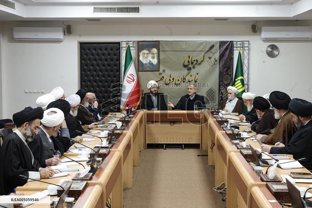 Iran's President Meeting Supreme Leader's Representatives - Tehran