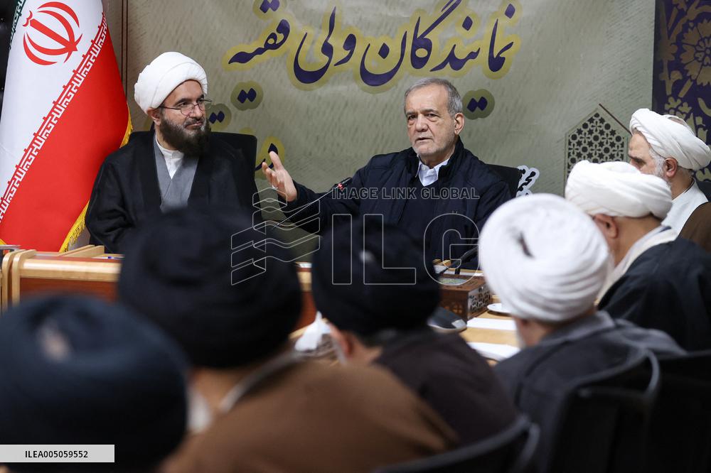 Iran's President Meeting Supreme Leader's Representatives - Tehran