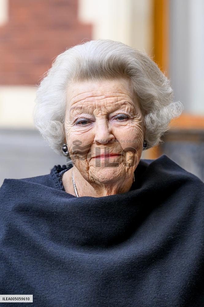 Princess Beatrix At the Work Symposium Connected in Freedom - Utrecht
