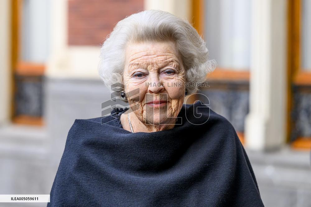 Princess Beatrix At the Work Symposium Connected in Freedom - Utrecht