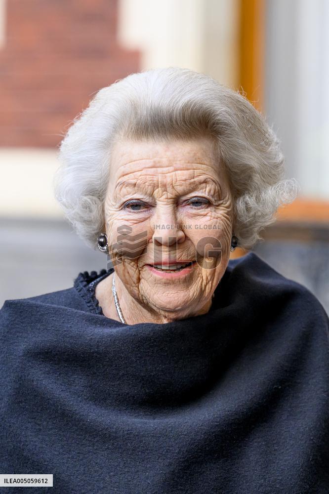 Princess Beatrix At the Work Symposium Connected in Freedom - Utrecht