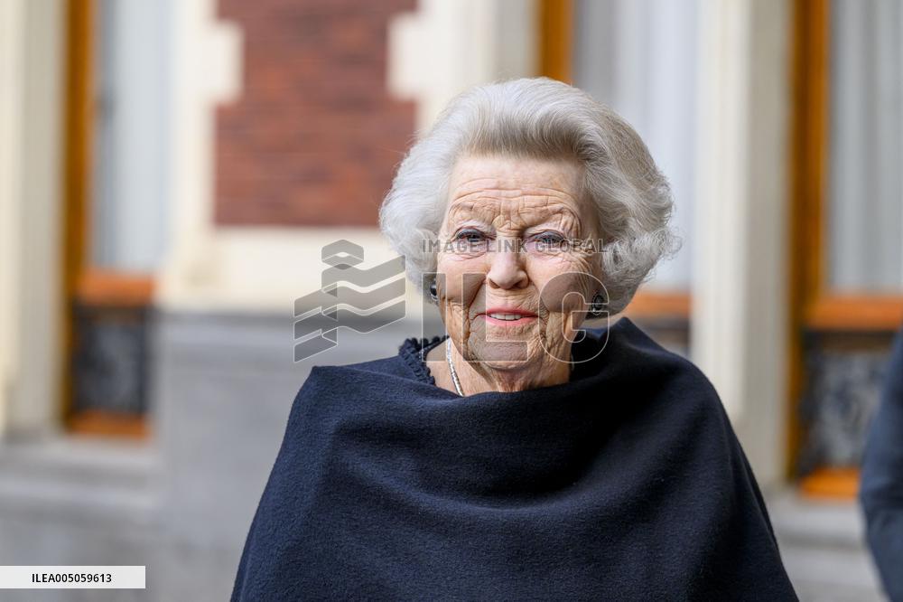Princess Beatrix At the Work Symposium Connected in Freedom - Utrecht