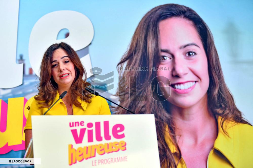 Sarah Knafo Press Conference - Paris